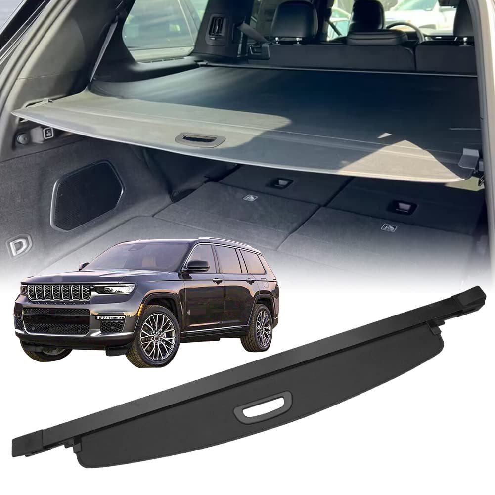 Rear Cargo Security Shade Cover for 2022-2023 Jeep Grand Cherokee