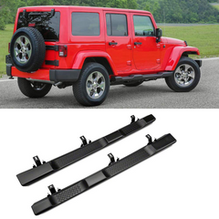 Running Boards Compatible with Jeep Wrangler JK 2007-2017 4 Doors Side Step