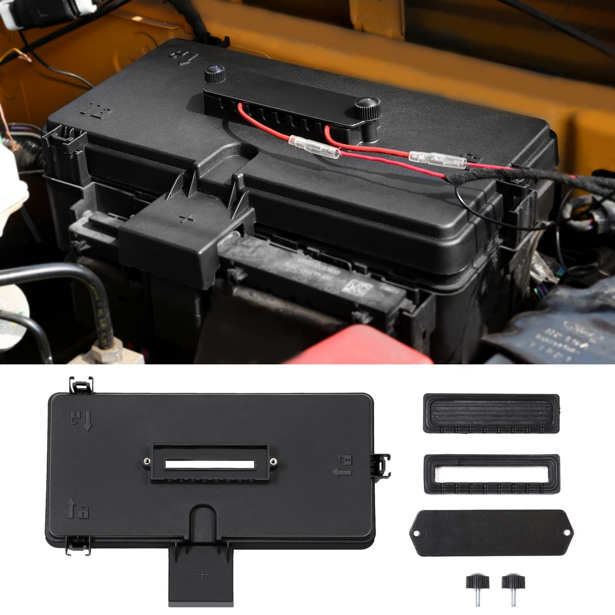 Waterproof Fuse Box Cover Compatible for 2021-2023 Ford Bronco