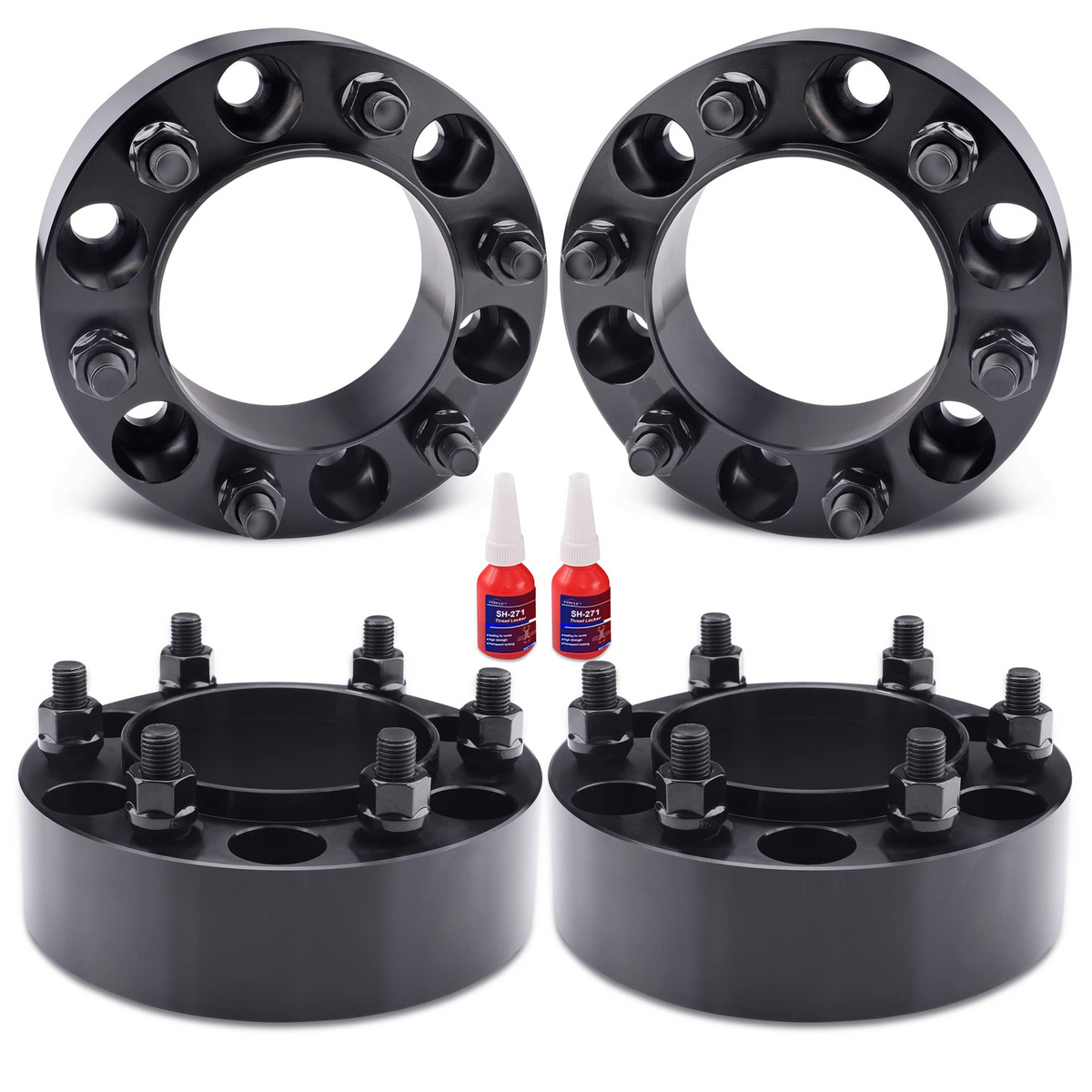 6x5.5 Hubcentric Wheel Spacers 2 inch for Toyota Tacoma