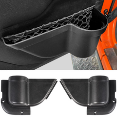 Front Door Pockets, 2PCS for Jeep Wrangler Door Side Cup Holder