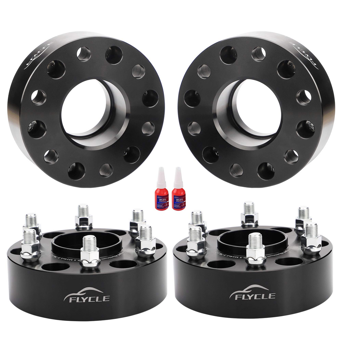 6x5.5 Hubcentric Wheel Spacers for Chevy/GMC