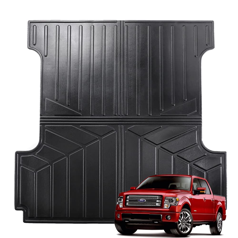 Truck Bed Mat fit for 2015-2022 Ford F150 Bed Mat CrewCab 5.5' Ft Bed Liner Trunk Bed Liner for F150