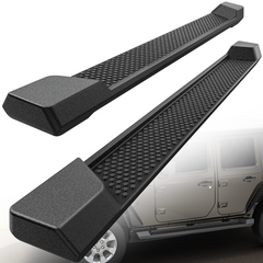 Running Boards Compatible with 2007-2018 Jeep Wrangler JK 4 Door