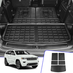 Backrest Mats+Trunk Mat for 2021-2023 Jeep Grand Cherokee L