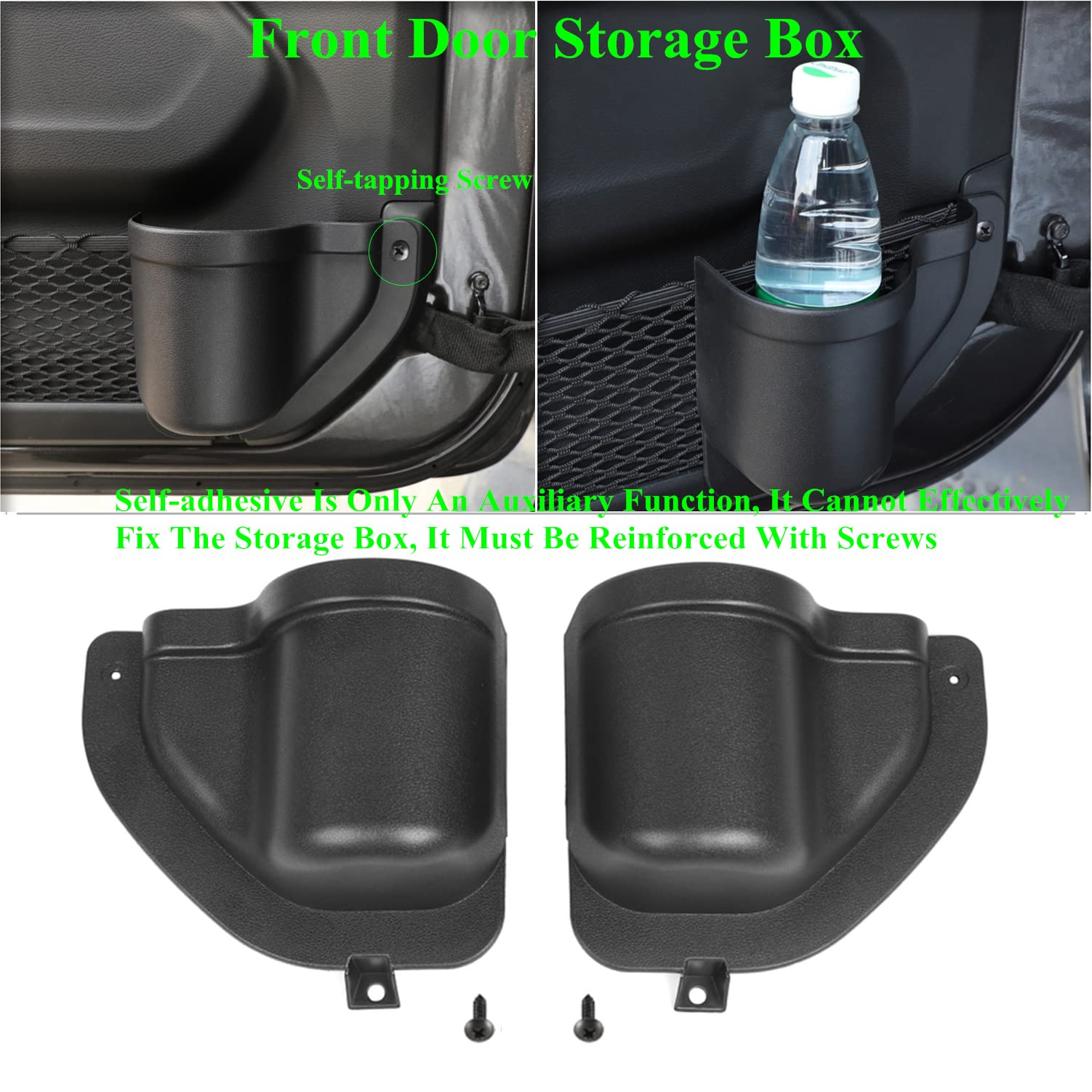 Door Organizer Tray For Jeep Wrangler JL