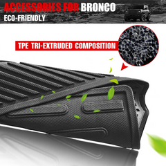 Rear Seat Back Cover for Ford Bronco Accessories 2021 2022 2023