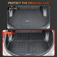 Rear Trunk Mat for 2013-2018 Toyota RAV4 TPE Material