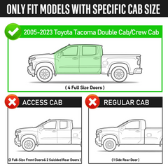 Running Boards for Toyota Tacoma Double Cab Crew Cab