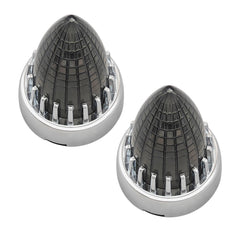 2X Bullet Turn Signal Light Supersonic Replacement Smoke Lens