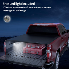 Soft Roll Up Truck Bed Tonneau Cover Compatible with 2020-2023 Jeep Gladiator 的副本