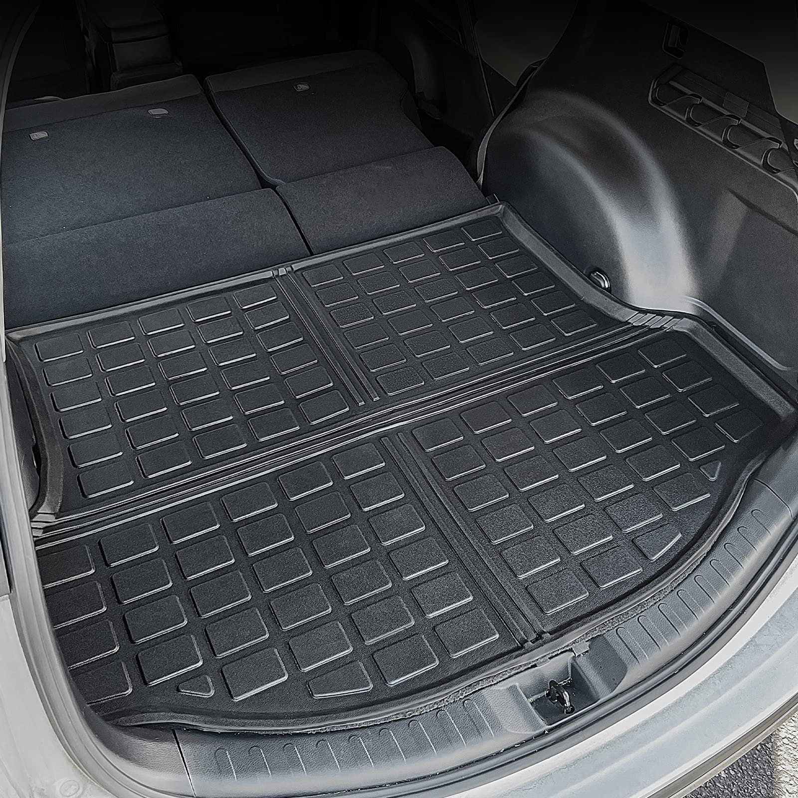 Rear Trunk Mat for 2013-2018 Toyota RAV4 TPE Material