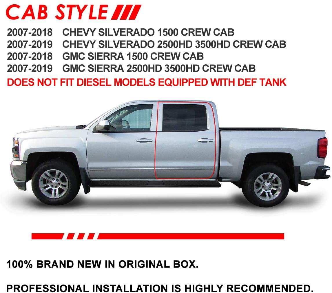 Running Boards for GMC Sierra/ Chevy Silverado