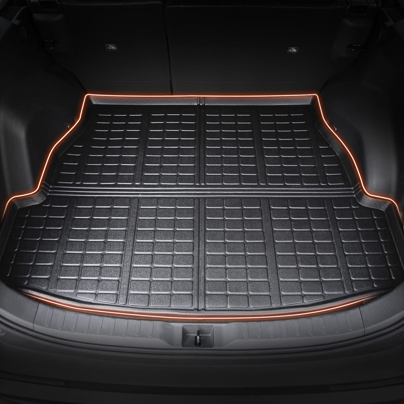 Trunk Mat for 2019-2023 Toyota RAV4 TPE Material