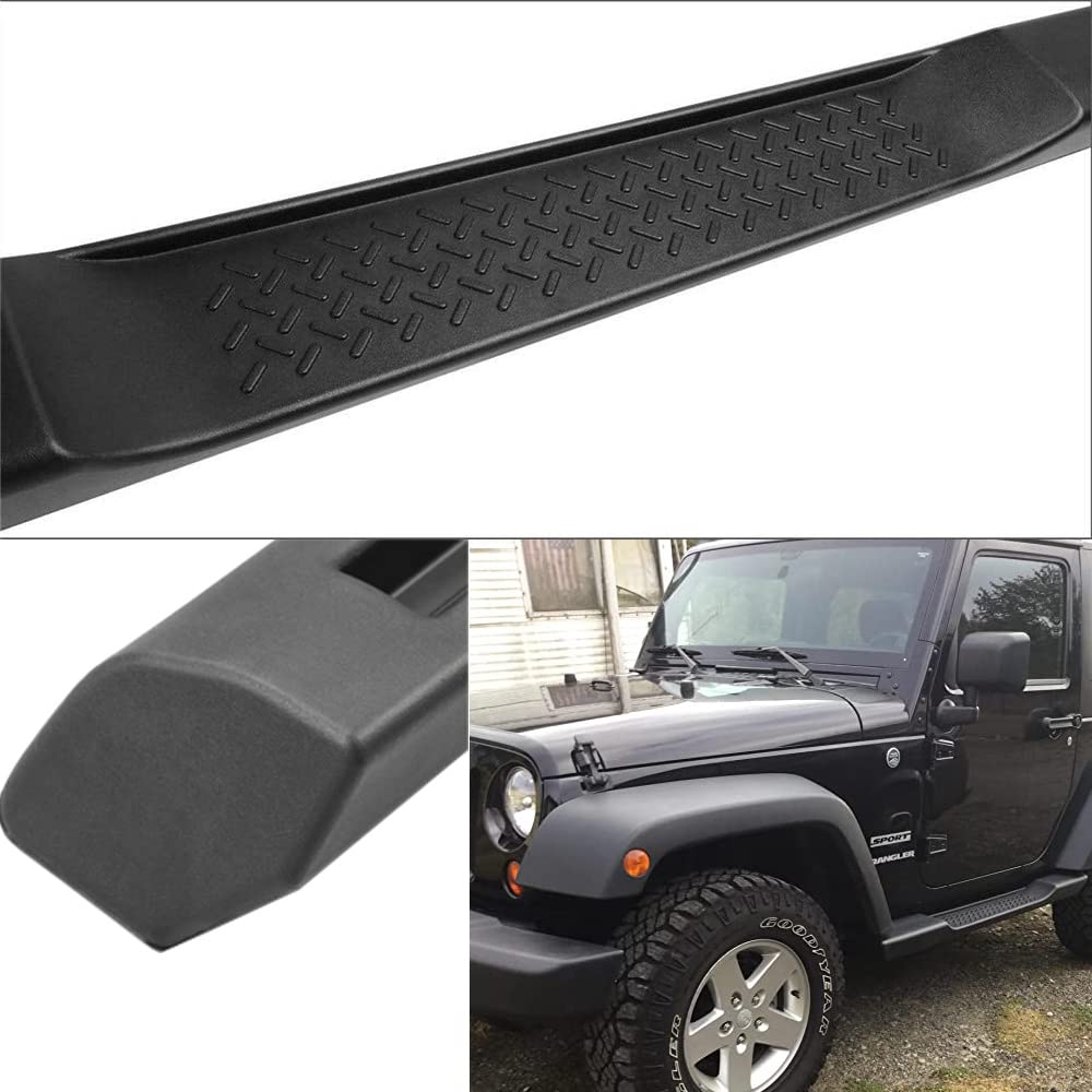 Running Boards Compatible with Jeep Wrangler JK 2007-2018 2 Door Models