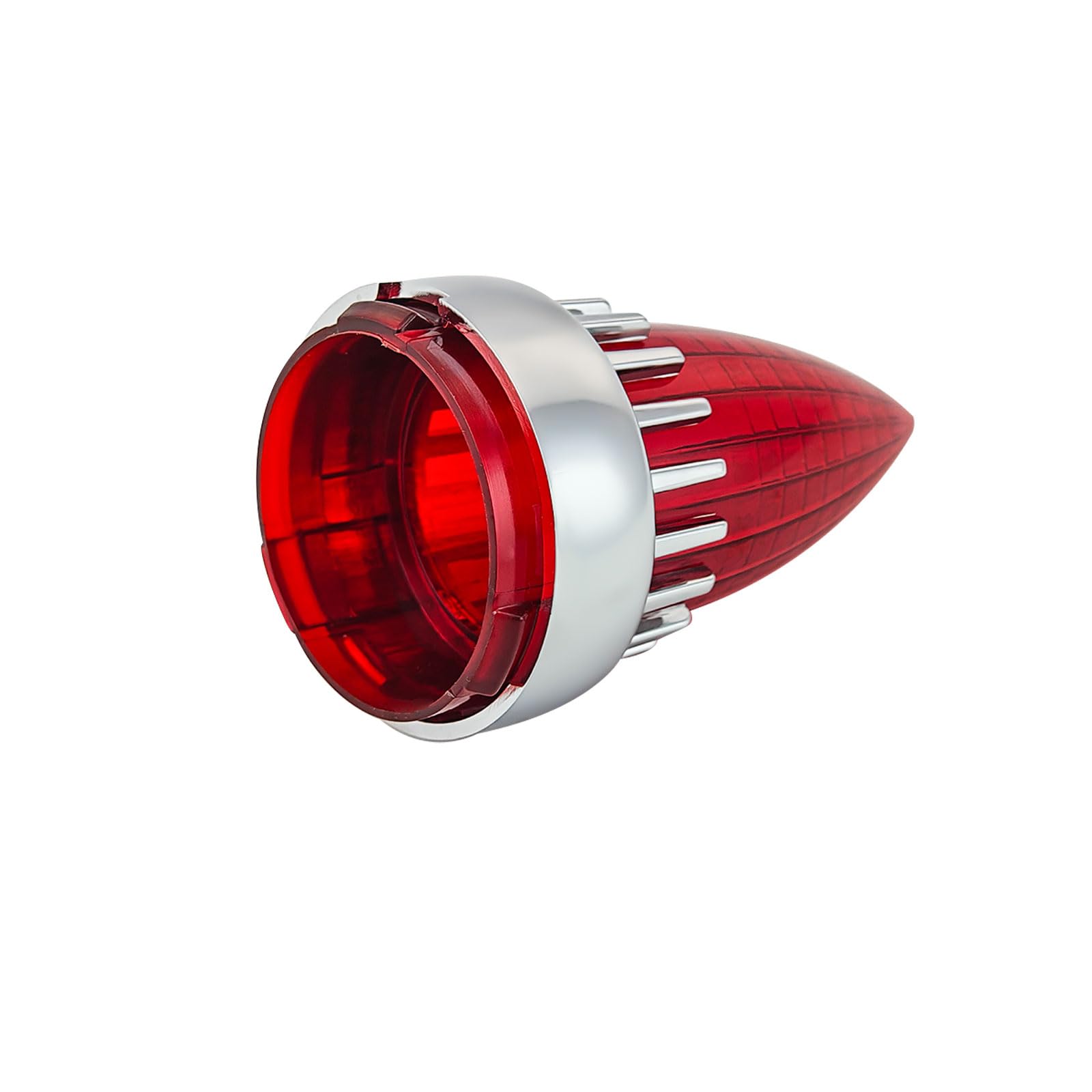 2X Bullet Turn Signal Light Supersonic Replacement Red Lens