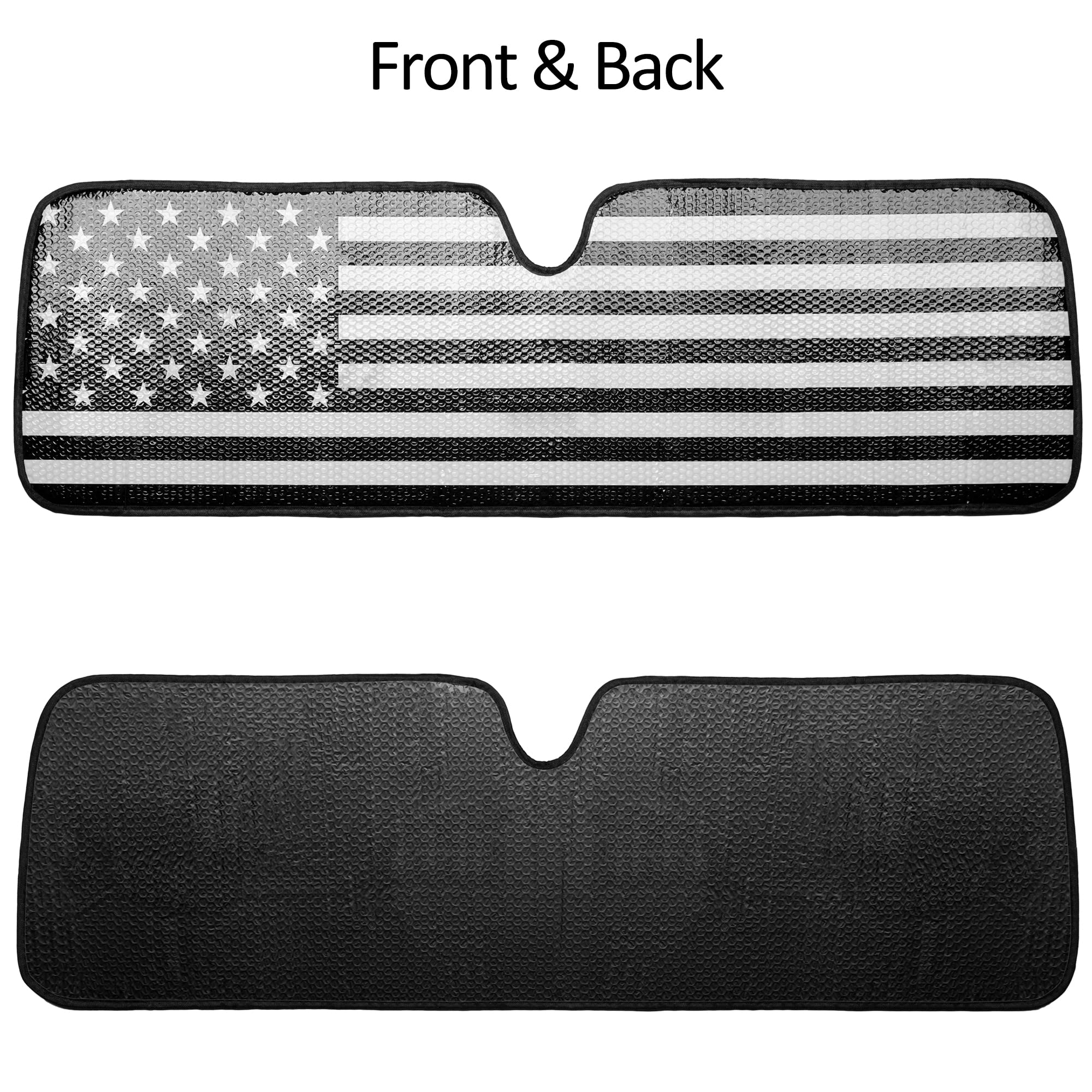 Windshield Sun Shade Compatible with Jeep Wrangler/ Gladiator